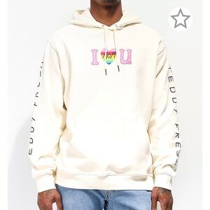 Teddy Fresh I Heart U Mom Hoodie